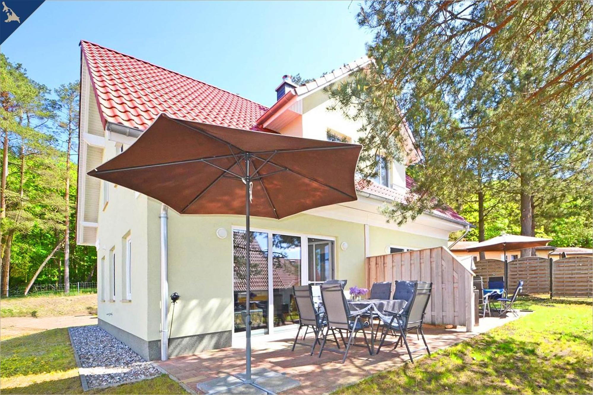 Waldsiedlung Dhh Waldhaus 6 Villa Korswandt Exteriör bild