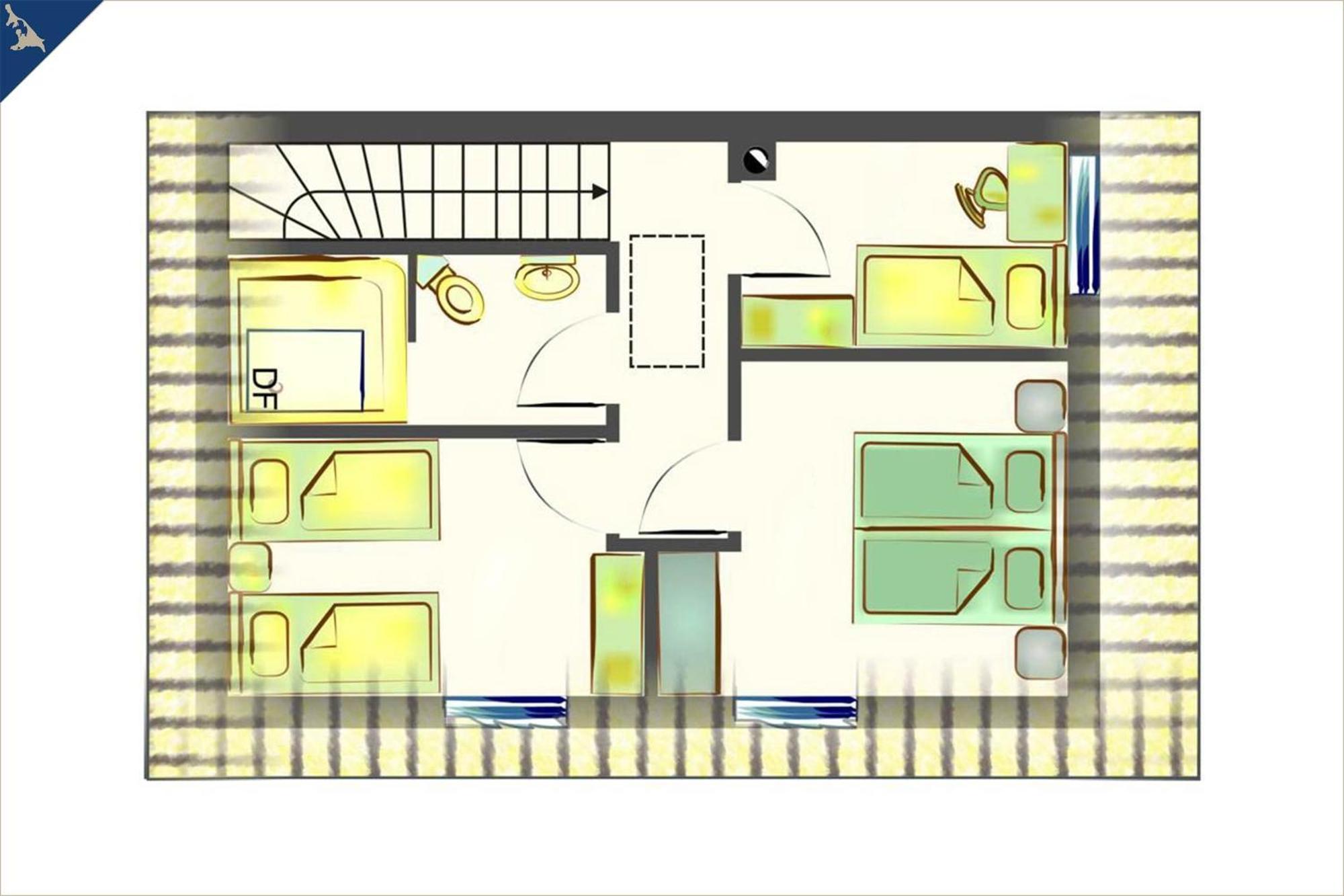 Waldsiedlung Dhh Waldhaus 6 Villa Korswandt Exteriör bild